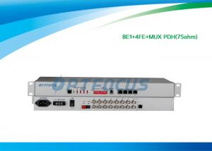 China 8 E1 Mux PDH Multiplexer 19 Rack , High Voltage Multiplexer Digital Multiplexing on sale