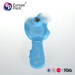 Plastic fan cartoon Hand-driven fan