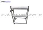 SAMSUNG SM Stainless Steel Feeder Storage Trolley 2 Layers 4 Wheels