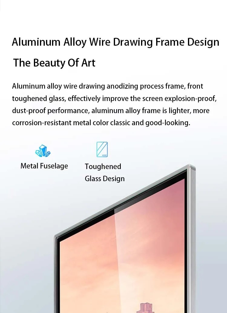 Explosion Proof Floor Standing Touch Screen Kiosk 350cd/M2 High Definition
