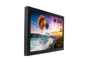 China 4K Open Frame LCD Monitor , Flat Touch Screen Computer Monitor High Resolution 3840x2160 wholesale