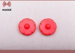Red EAS Rfid Security Tag Three Balls Clutch Lock CE / ROHS Approved