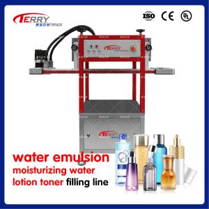 China PLC Control Cosmetic Packing Machine Cosmetic Bottle Filler 100-1000ml wholesale