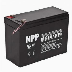 China Maintenance-free NP12-9 12V 9Ah Vrla Battery High Quality wholesale