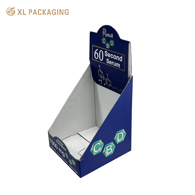 Skin Care Corrugated Paper Boxes Packaging Corrugated Retail Display Box Customized