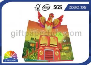 China Custom Pop Up Book Printing Services / Children Reading Book Printing For 3D Book wholesale
