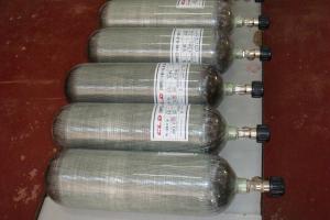 China 6.8L Carbon Fiber Cylinder / SCBA Cylinder / Fire Fighting Air Cylinder wholesale