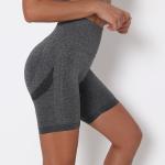 High-waisted hip-lifting shorts tennis star tight hip fitness pants quick-dry