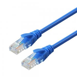 China Blue 6ft CAT5 Patch Cord Utp Cat5e Patch Cable For Computer 8 Conductors wholesale