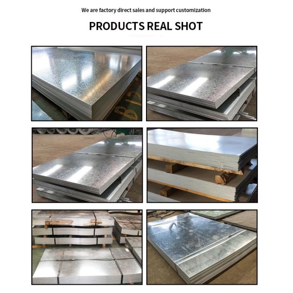 Quality Certification SGCC/CGCC/DX50D+Z/A635 600-2000mm Customized Galvanized Steel Plate for Industry