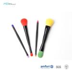 Paper Box Powder 4pcs Colorful Makeup Brush Set