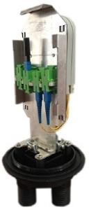 China 24 Fibers FTTH Closure , Heat Shrinkable Joint Closure 300 X 188 Mm wholesale
