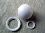 Anti-Corrosion Polytetrafluoroethylene Balls / White PTFE Material For Sealing