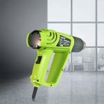 500L/Min 2KW Heat Electric Air Blower Gun，2000W thicker heater wire is of high