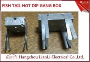 China Hot Dip Finish GI Electrical Gang Box / Gang Electrical Box 3 inch by 3 inch wholesale