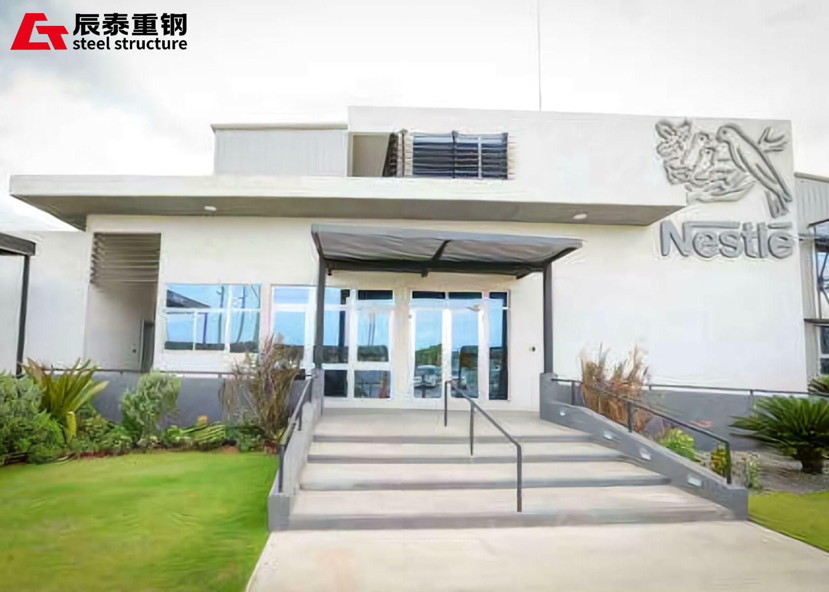 Modular Flexible Steel Frame Multi Storey Buildings / Distribution Center