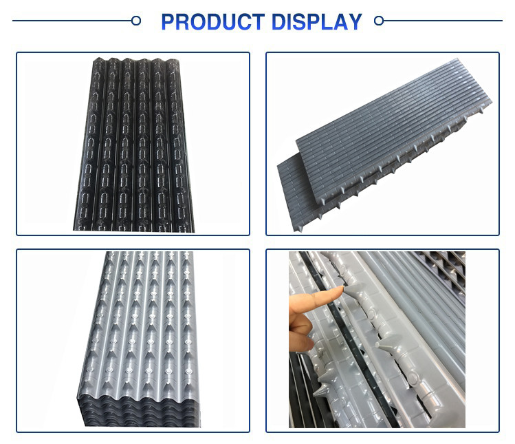PVC Fill Cooling Tower 50mm Cellular Cooling Tower Drift Eliminators Suppliers