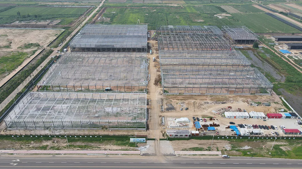 Prefabricated Steel Structure Industrial Workshop Building with CE Certificate Customized Size and Seismic Grade 8