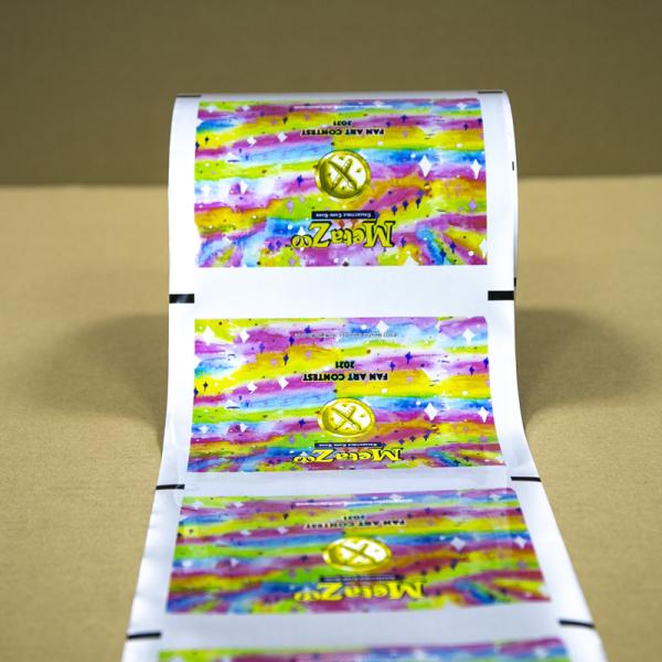 High-Resolution Printing Cartoon Card Packaging Roll Film For Children Toys