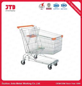 China Powder Coating Metal Shopping Trolley OEM Childs Metal Shopping Cart wholesale
