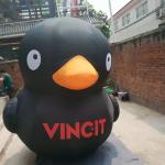 Outdoor Duck Inflatable Advertising Characters Giant Customized