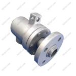 Monoflow flange connection high temperature steam rotary joint for Dryer