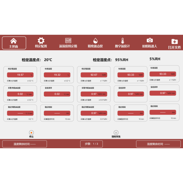 AC220V 50Hz Intelligent Full Automatic Thermohygrometer Calibration Verification System