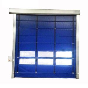 China External Galvanized Steel Frame Folding Shutter Doors With Strong Wind - Bar wholesale