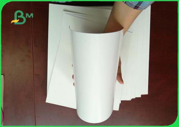 100% Virgin Wood Pulp 300g Cardboard Paper Roll / Ivory Board Paper For Book