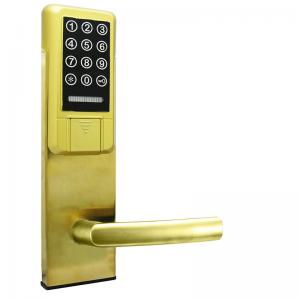 China Modern Hotel / House Security Electronics Door Lock Digital Card Password Open on sale