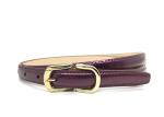 BRACHI Gold Pin Buckle 1.8CM Women's Fashion Leather Belts