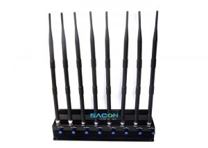 China 18w Power Mobile Phone Blocker Jammer Long Distance With 3 Cooling Fans Inside wholesale