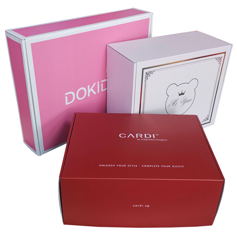 Custom Holographic Rectangular Corrugated Mailing Shipping Box China Manufacturers