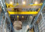 Steel Plant Ladle Metallurgical Double Girder Overhead Bridge Crane EOT Crane