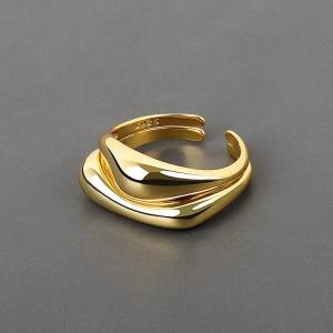 China Reusable Party Trendy Gold Rings , Multi Function Gold Fancy Ring wholesale