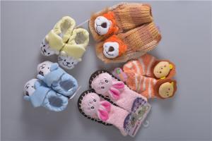 China Knitted Slip Resistant Cotton Baby Socks For Keep Warm Custom Made Size wholesale