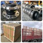 Stainless Steel Flange Rubber Expansion Joint For Industrial Piping Systems For