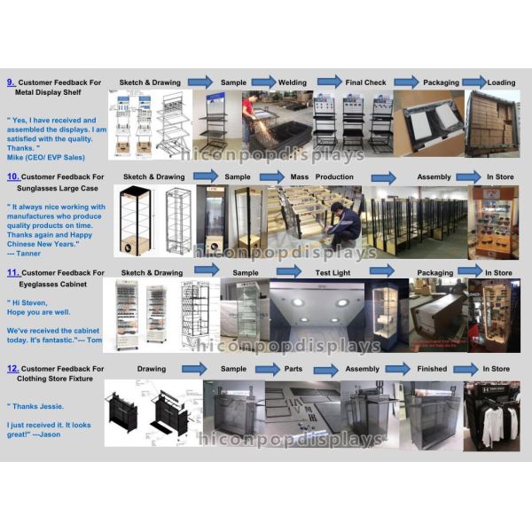 Freestanding Cups / Mugs Metal Display Racks Double Sided Multi - Layer For Shops