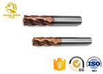 Aluminum Cutters Corner Radius CNC End Mill Cutter HRC65 4 Flute Solid Carbide