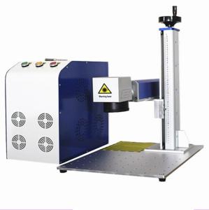 China SPLIT type metal fiber laser marking machine,20w,30w,50w metal fiber laser marking machine wholesale