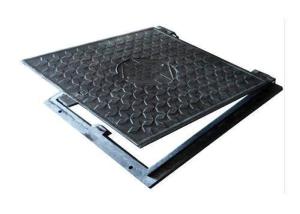China Customized Heavy Duty Manhole Covers Shock Absorption For Road Facilities wholesale