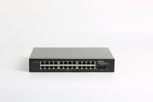 China 24 Ports Fiber Media Converter 24 10 / 100M rj45 + 1 1000M Fx Port wholesale