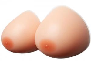 China Water Drop Silicone Breast Prosthesis , Natural Silicone Breast  / Sexy Fake Breast wholesale