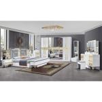 Wholesale French Home Wood Frame Master Room Double Bed Room Set Modern Wooden
