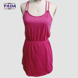 China Ladies vest tops camisole dirndl dresses women korean fashion summer long ladies sexy dress for sale wholesale