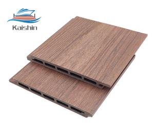 China WPC Marine Flooring Materials Outdoor Wood Plastic Composite Decking Plastic Wood Deck on sale