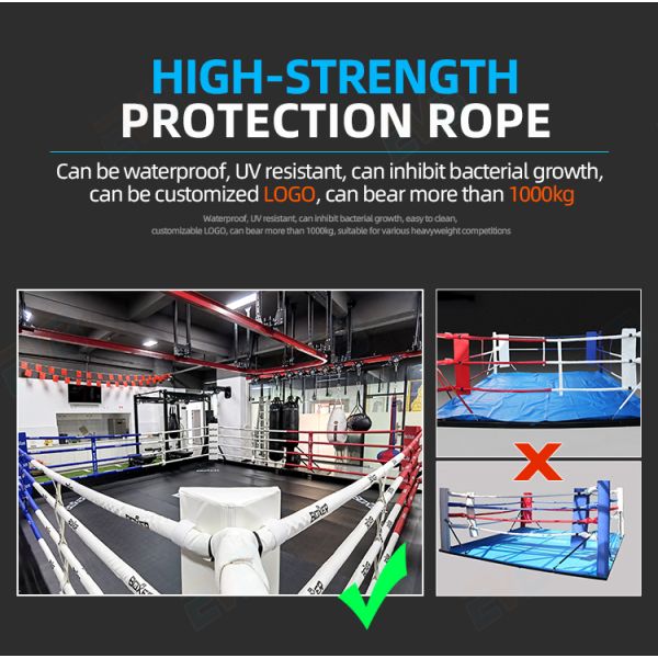 Professional Stage Elevated Boxing Ring