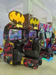 Amusement Park Coin Operated Bat man Video Car Racing Game Machine