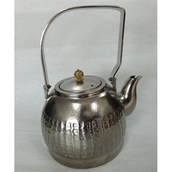 Small / Middle / Large Camping Kitchen Titanium Kettle 500 - 1500ml Lightweight Durable