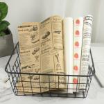 Food Grade Waxed Paper Customize Logo Greaseproof Burger Wrap Paper